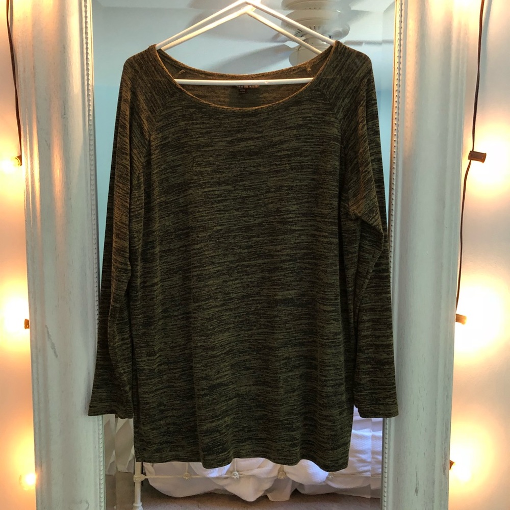 Topshop Green Women’s Blouse